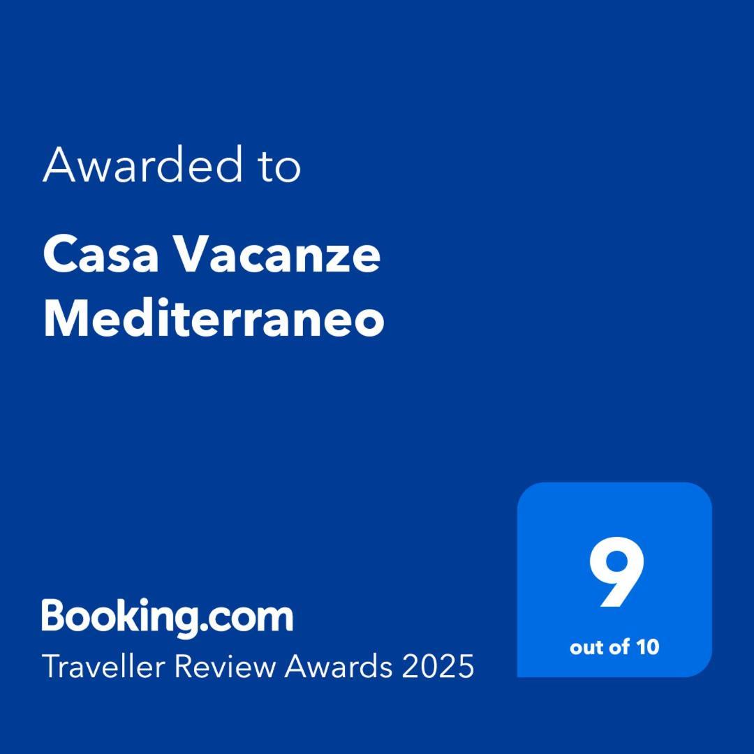 Вілла Casa Vacanze Mediterraneo Тре-Фонтане Екстер'єр фото